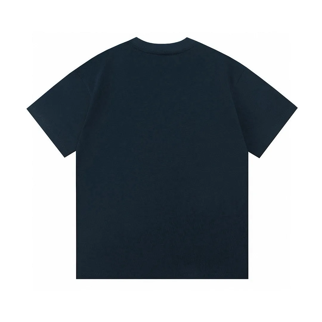 Acne Studios New Arrival logo Same Style t 100％ 32 ：Dark Blue Size：XS S M L